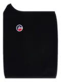 Fusalp logo-embroidered fleece neck gaiter - Black