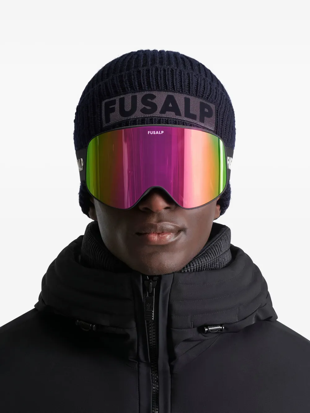 Fusalp double-layer anti-fog ski goggle Roze