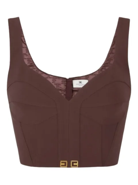 Elisabetta Franchi corset-style top