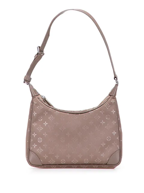 Louis Vuitton Pre-Owned bolsa de hombro Monogram Satin Mini Boulogne 2001