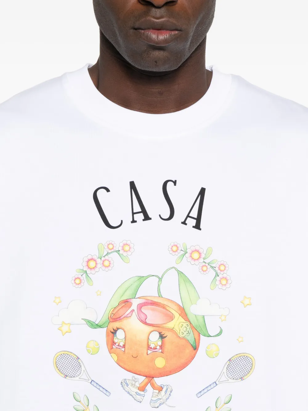 Casablanca Casa Way T-shirt Wit