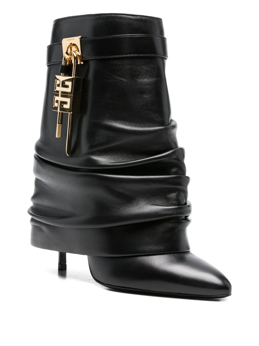 Givenchy 95mm Shark Lock boots Black