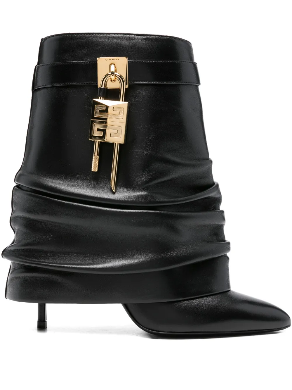 Givenchy 95mm Shark Lock boots Black