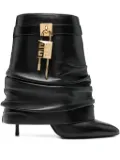 Givenchy 95mm Shark Lock boots - Black