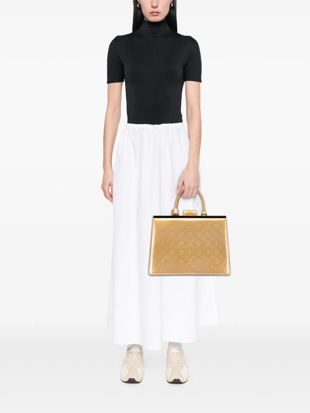 Louis Vuitton Pre-Owned 2012 Monogram Vernis Deesse GM handbag | Pre-Owned | Image 2