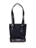 Louis Vuitton Pre-Owned 2001 Monogram Mini Satin bucket bag - Black