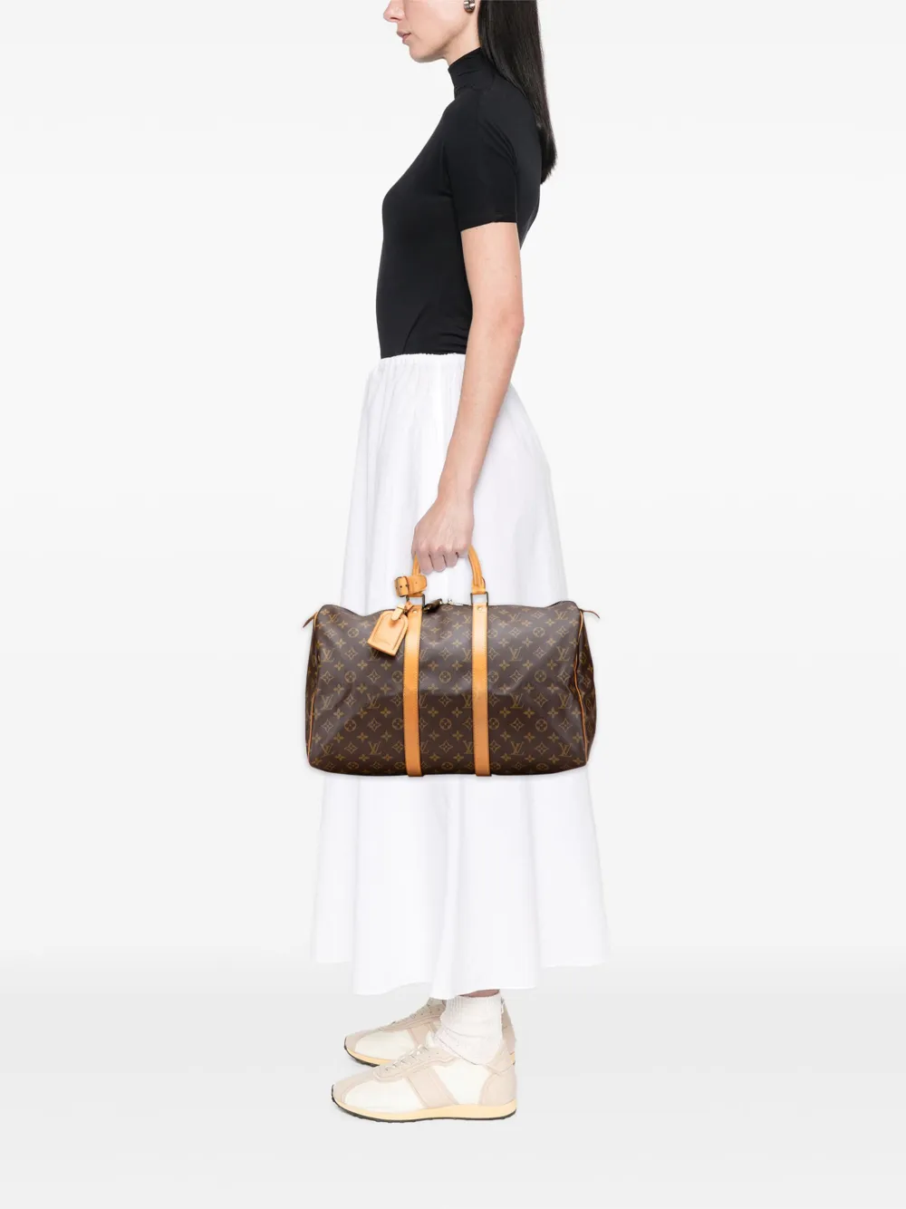Louis Vuitton Pre-Owned 1990 Monogram Keepall 45 travel bag | Pre-Owned | Image 2