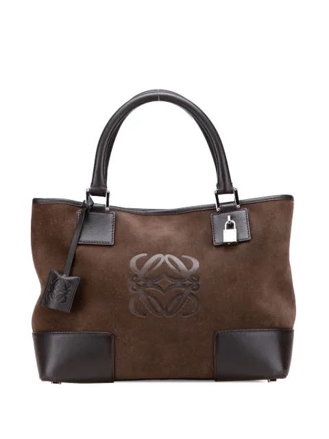Loewe Pre-Owned 2005 Suede Fusta 28 tote bag
