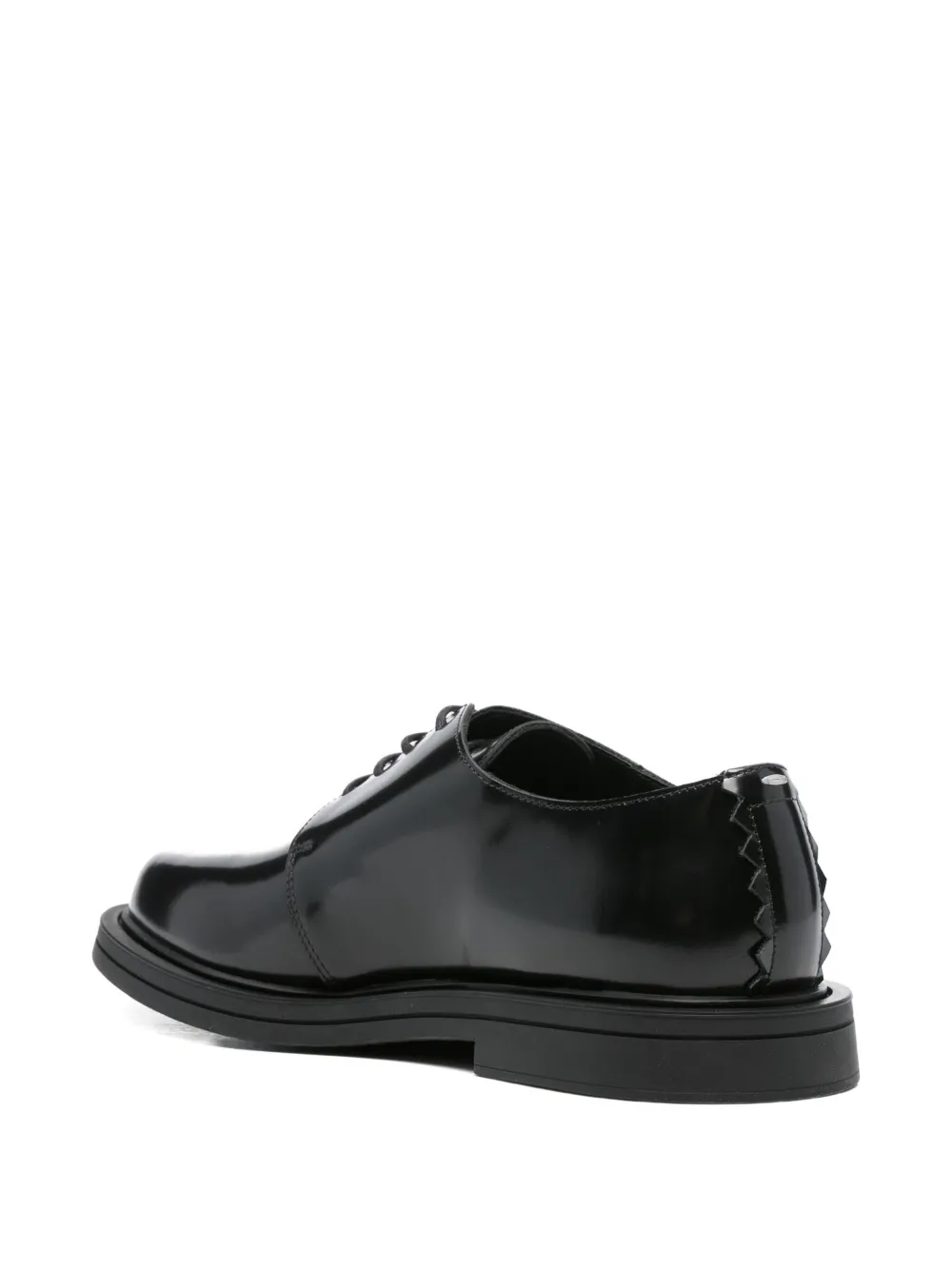 The Antipode Leren veterschoenen Zwart