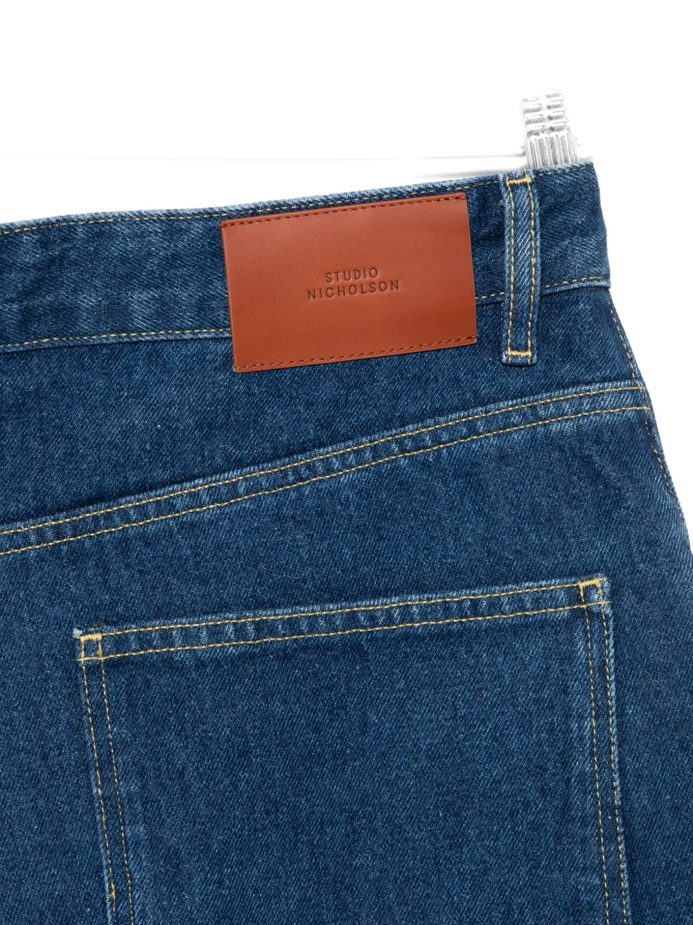 Studio Nicholson Paolo Straight-leg Jeans In Blue