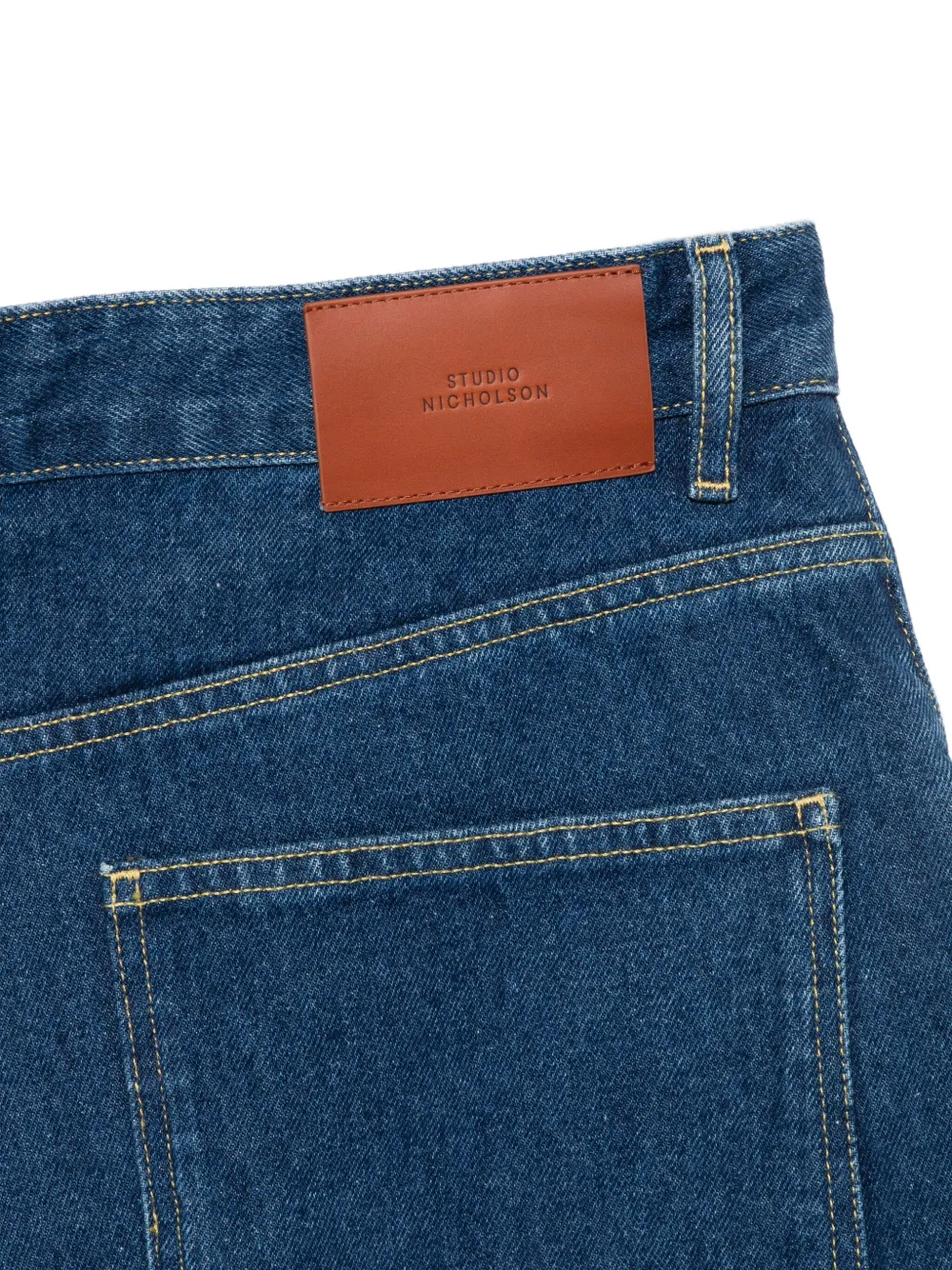 Studio Nicholson Paolo straight jeans Blauw