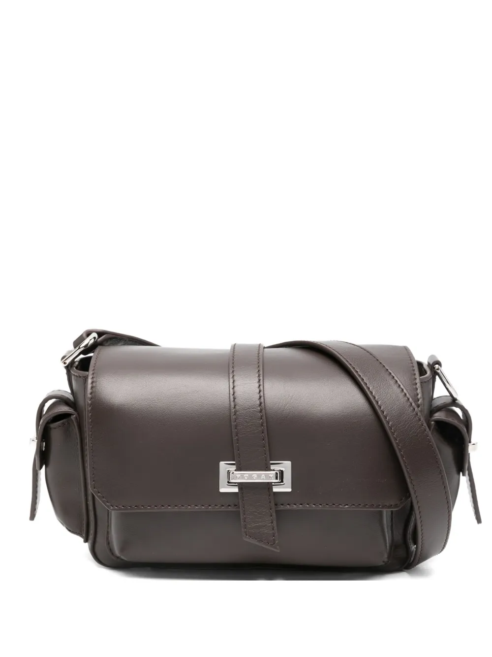 Hogan flap leather shoulder bag | Brown | Image 1