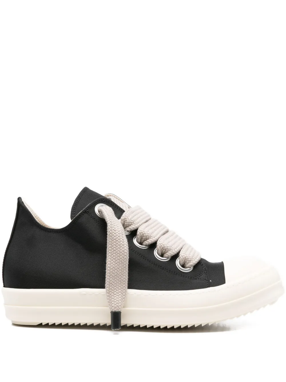 Rick Owens DRKSHDW Jumbolace lace-up low-top sneakers Zwart