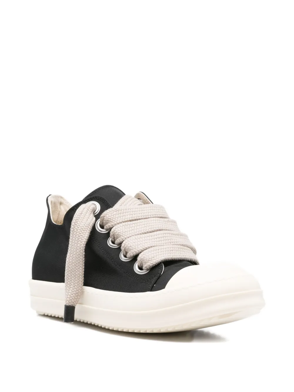 Rick Owens DRKSHDW Jumbolace lace-up low-top sneakers Black