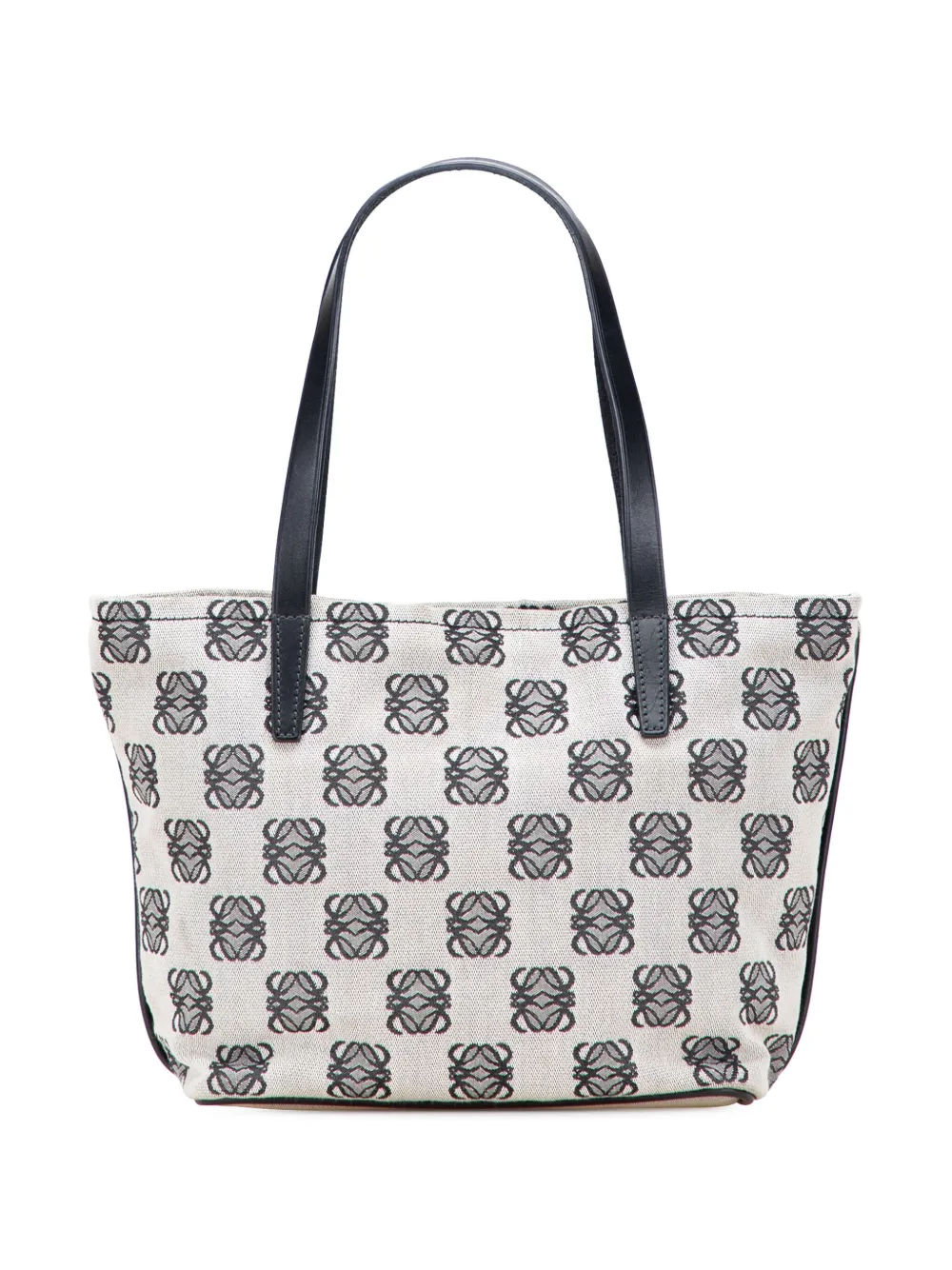 Loewe Pre-Owned 2009 Anagram Canvas tote bag - グレー Loewe Pre-Owned 2009 Anagram Canvas tote bag - グレー