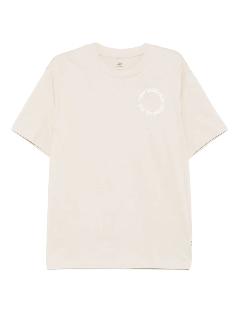 New Balance circular-logo T-shirt | Neutrals | Image 1