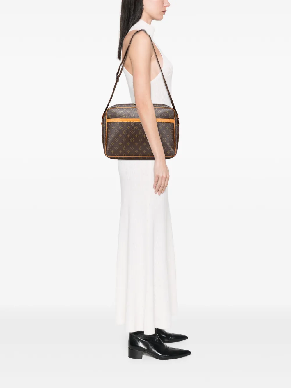 Louis Vuitton Pre-Owned 1999 Monogram Reporter GM crossbody bag | Pre-Owned | Image 2