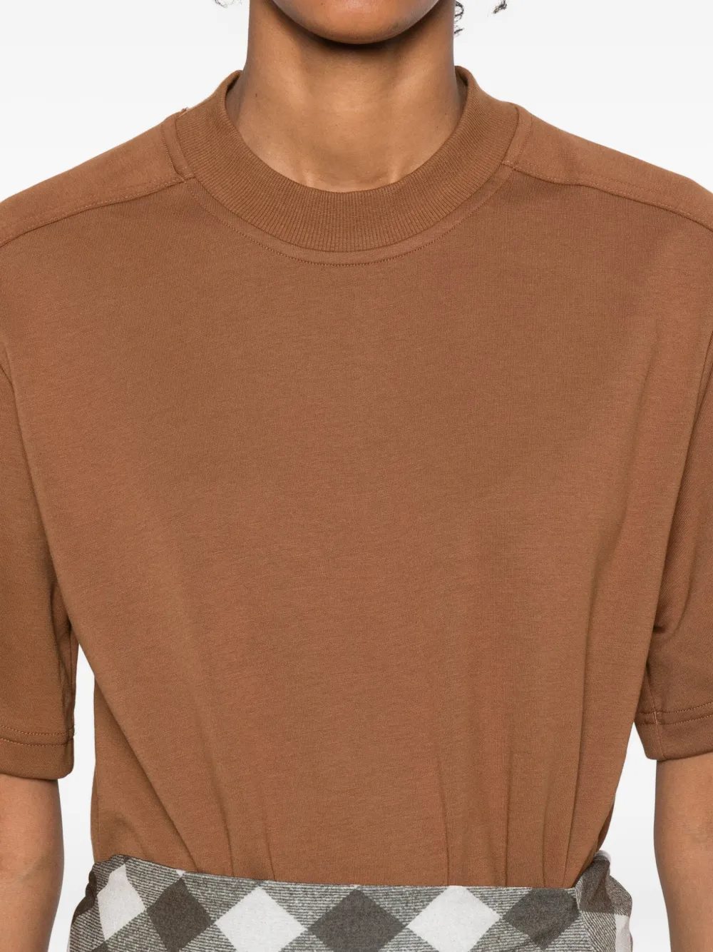 adidas by Stella McCartney T-shirt met logoprint Bruin