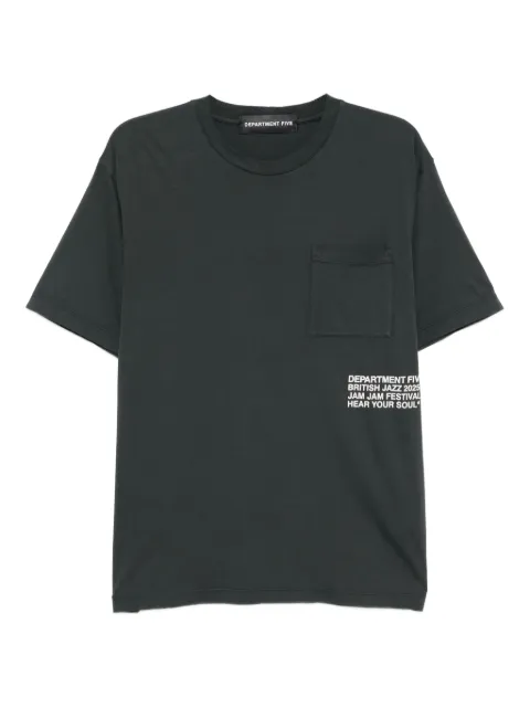 Department 5 slogan-print cotton T-shirt