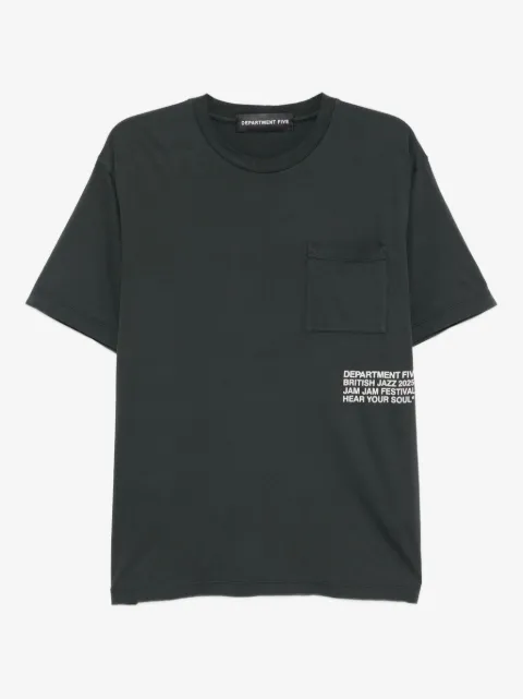 Department 5 slogan-print cotton T-shirt