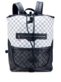 Louis Vuitton Pre-Owned 2018 Damier Azur Coastline Matchpoint backpack - White