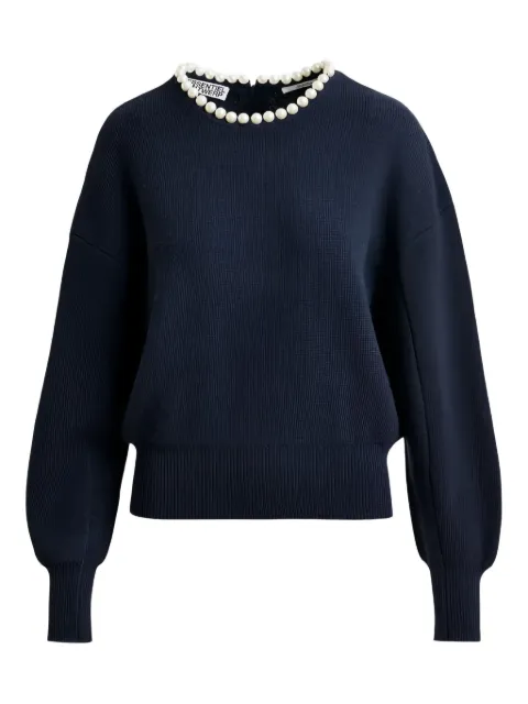 Essentiel Antwerp pearl-embellished sweater