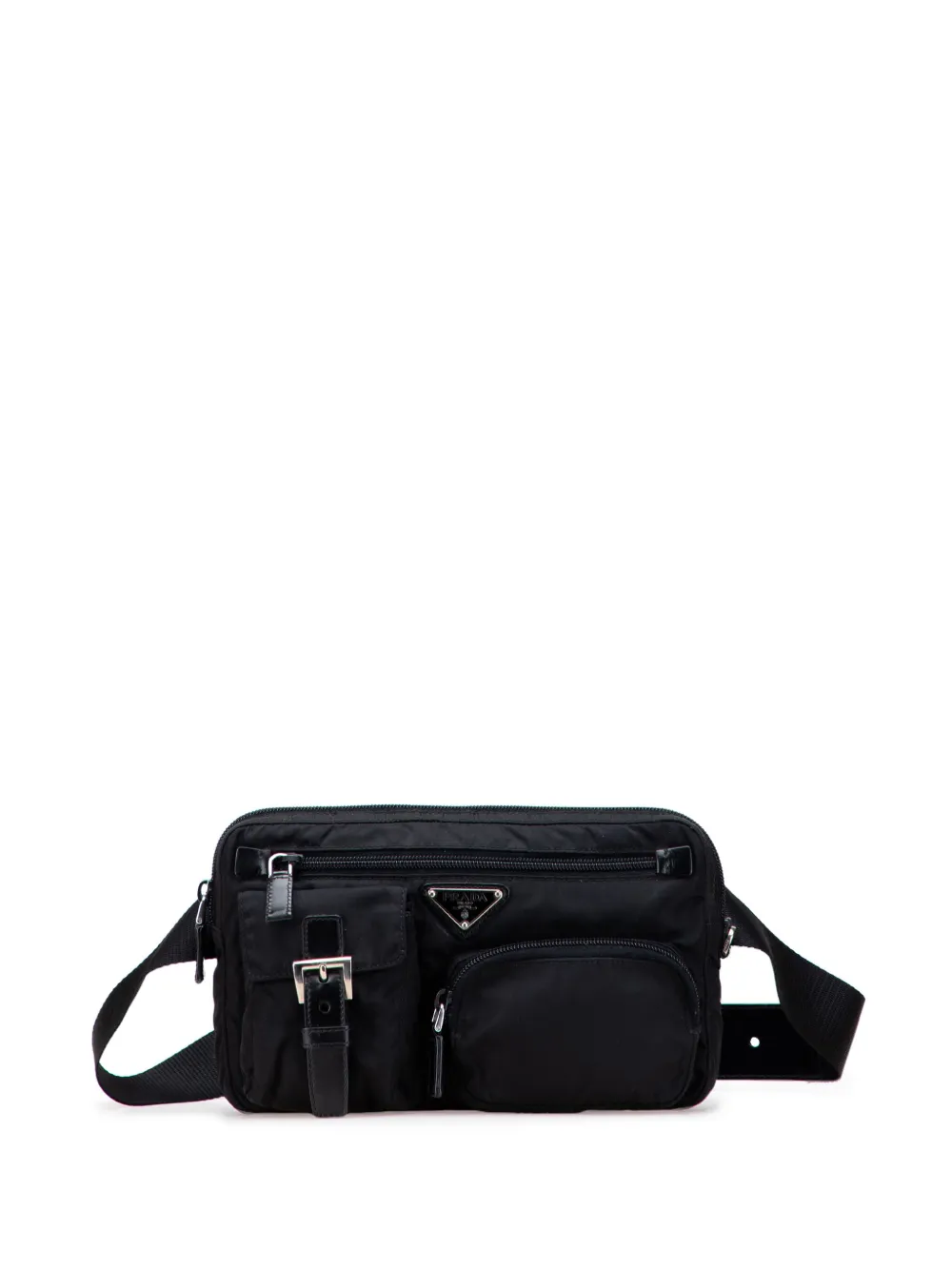 Prada Pre-Owned 2013-2025 Tessuto Multi Pocket belt bag | Black | Image 1