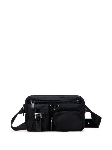 Prada Pre-Owned 2013-2025 Tessuto Multi Pocket belt bag