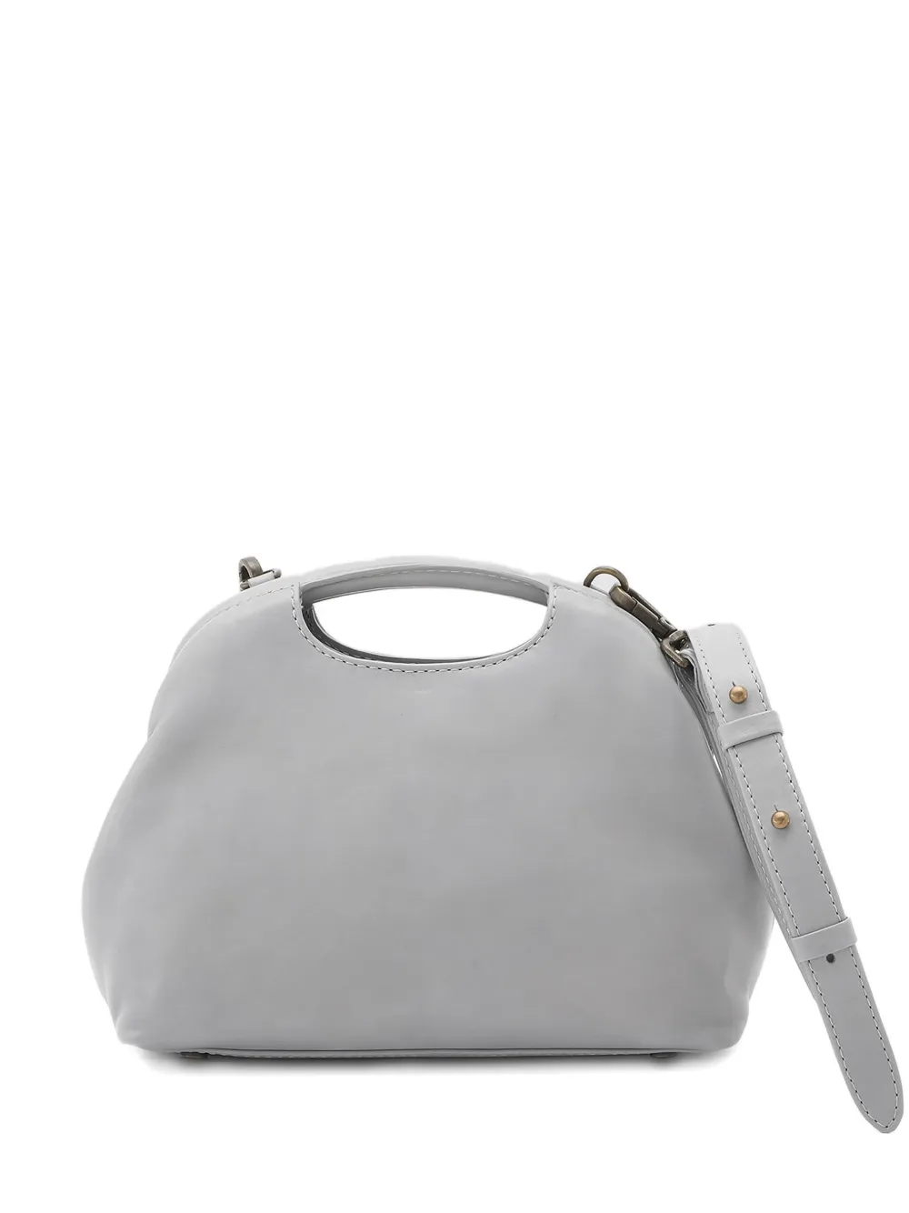 Officine Creative レザーショルダーバッグ - グレー Officine Creative レザーショルダーバッグ - グレー