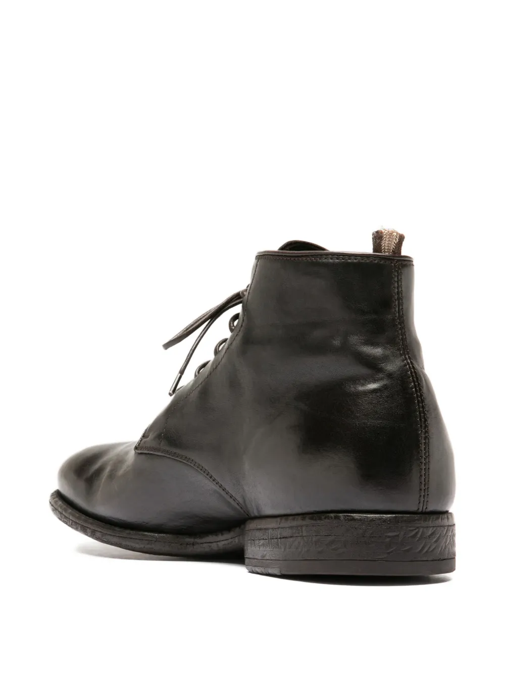 Officine Creative Emory lace-up leather boots Bruin