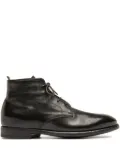 Officine Creative Emory lace-up leather boots - Brown