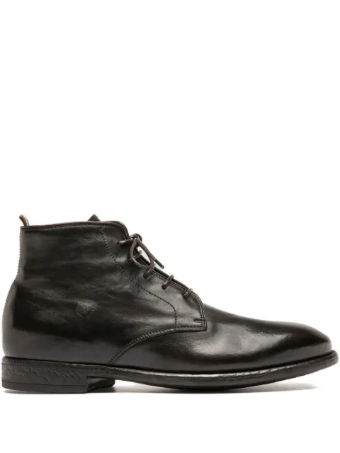 Officine Creative Emory lace-up leather boots