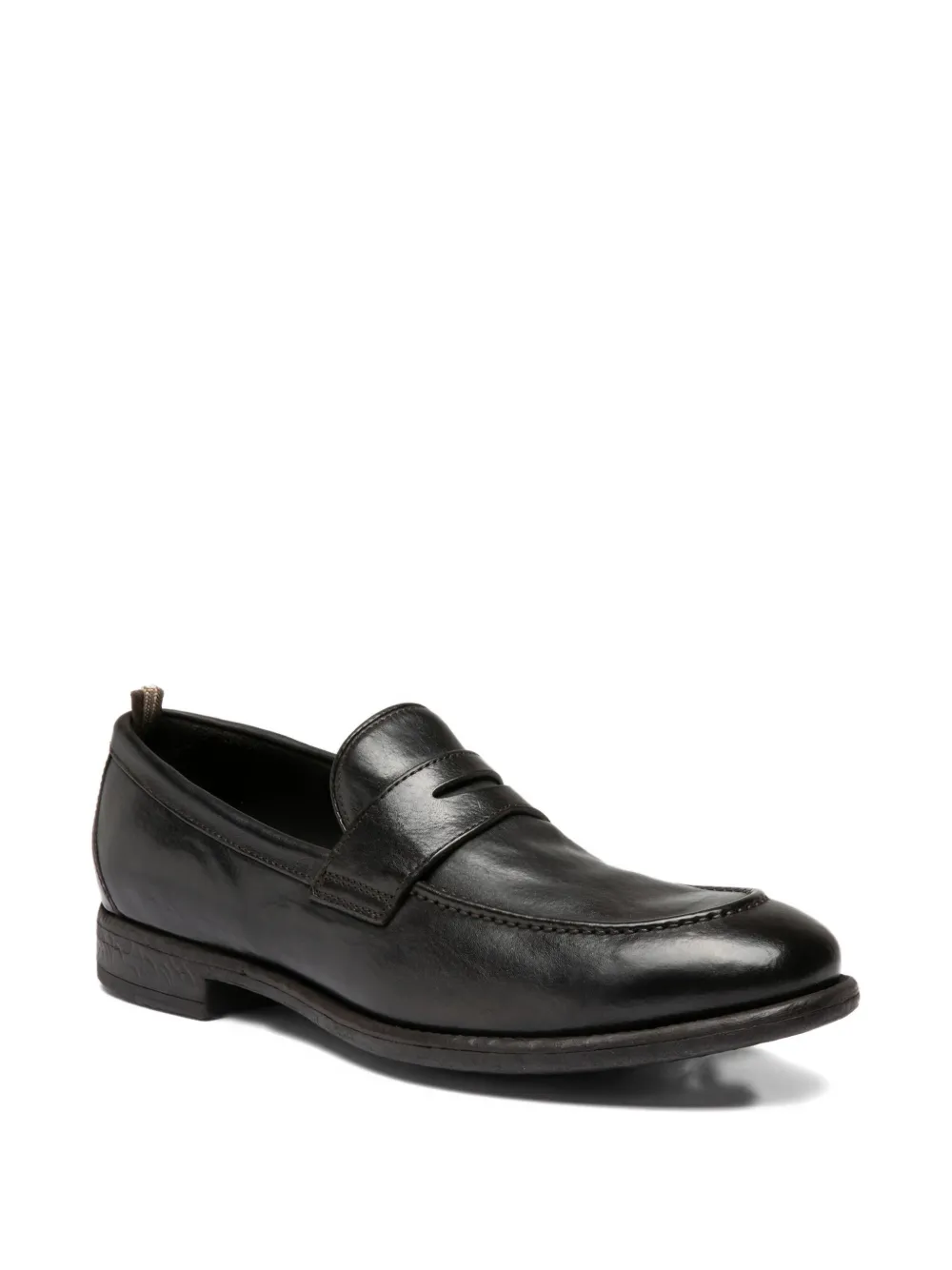 Officine Creative leather loafers - Bruin