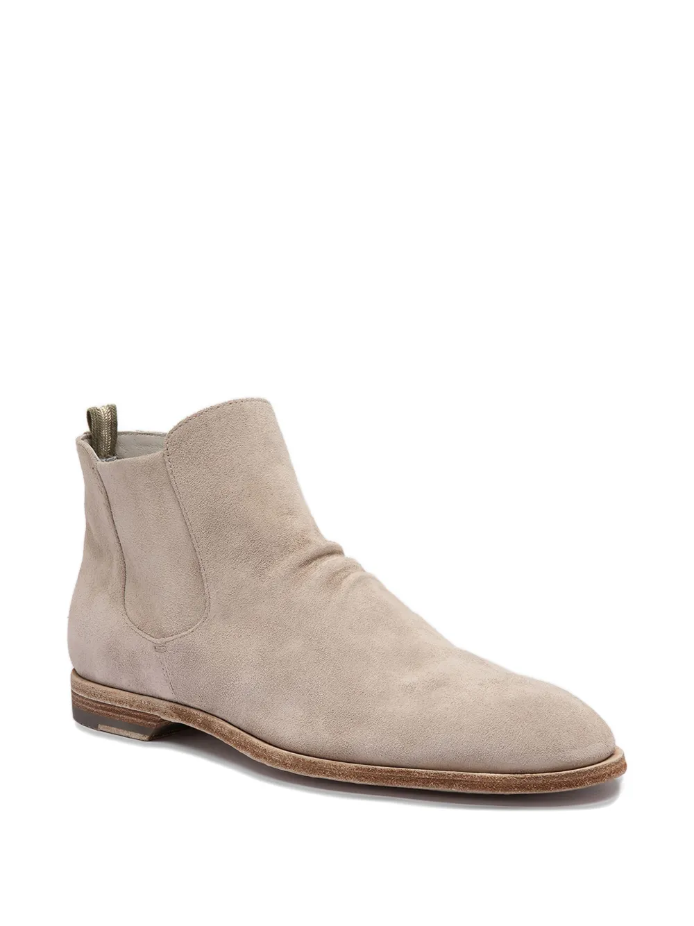 Officine Creative Sound suede Chelsea boots Beige