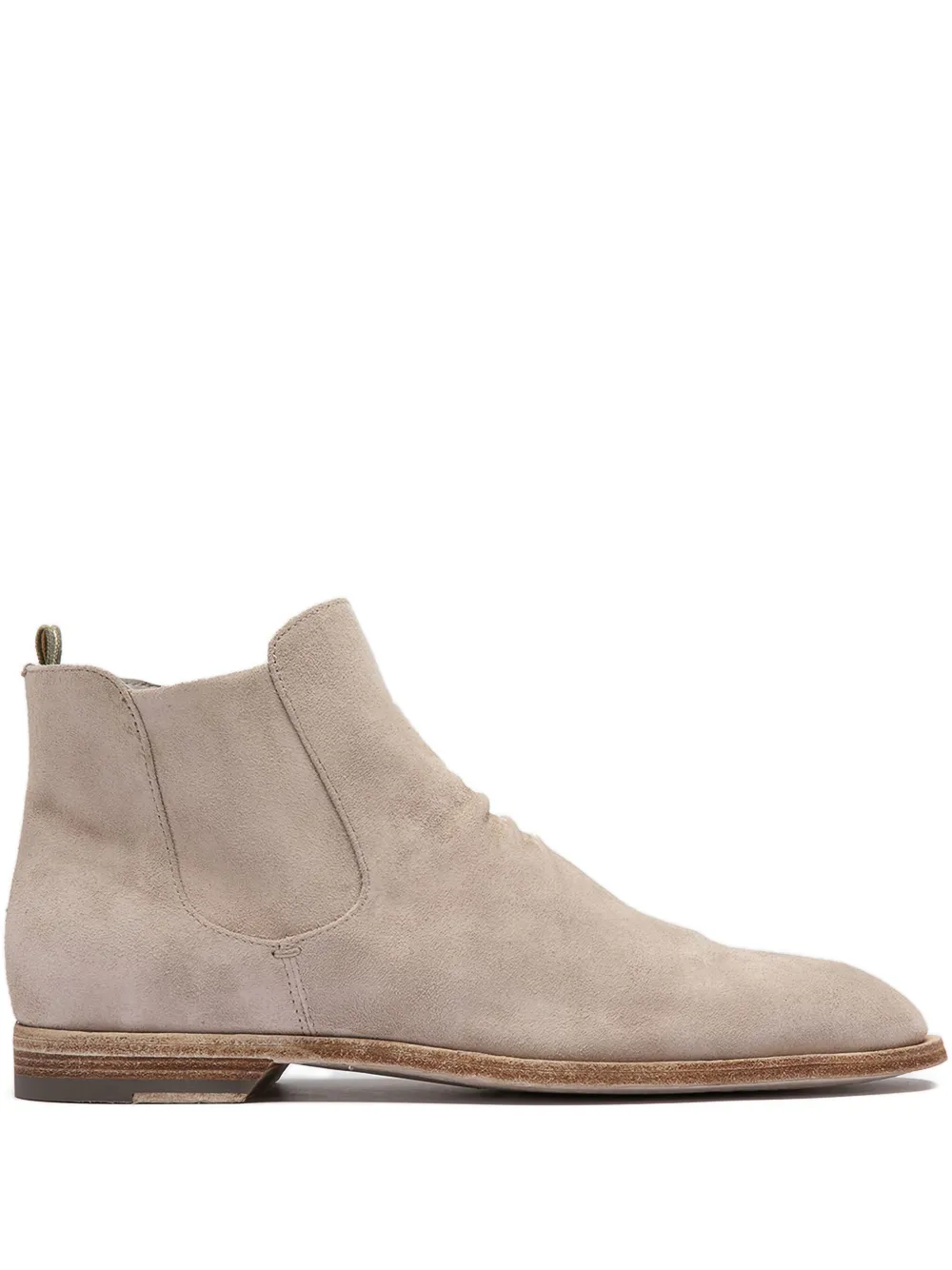 Officine Creative Sound suede Chelsea boots Beige