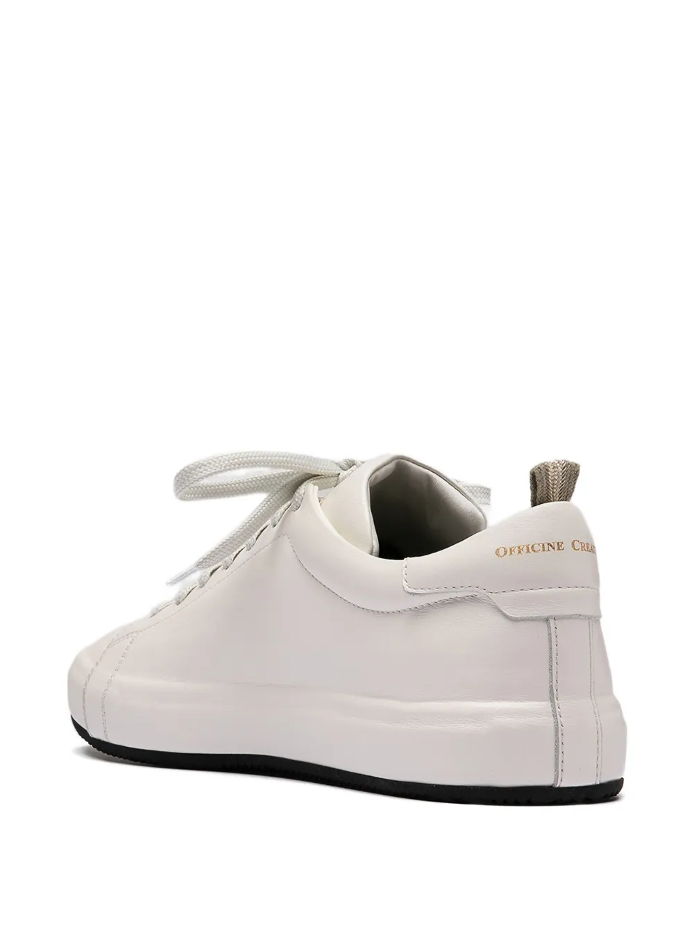 Officine Creative Leren sneakers Beige