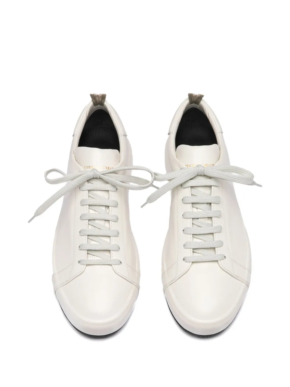 Officine Creative Leren sneakers Beige