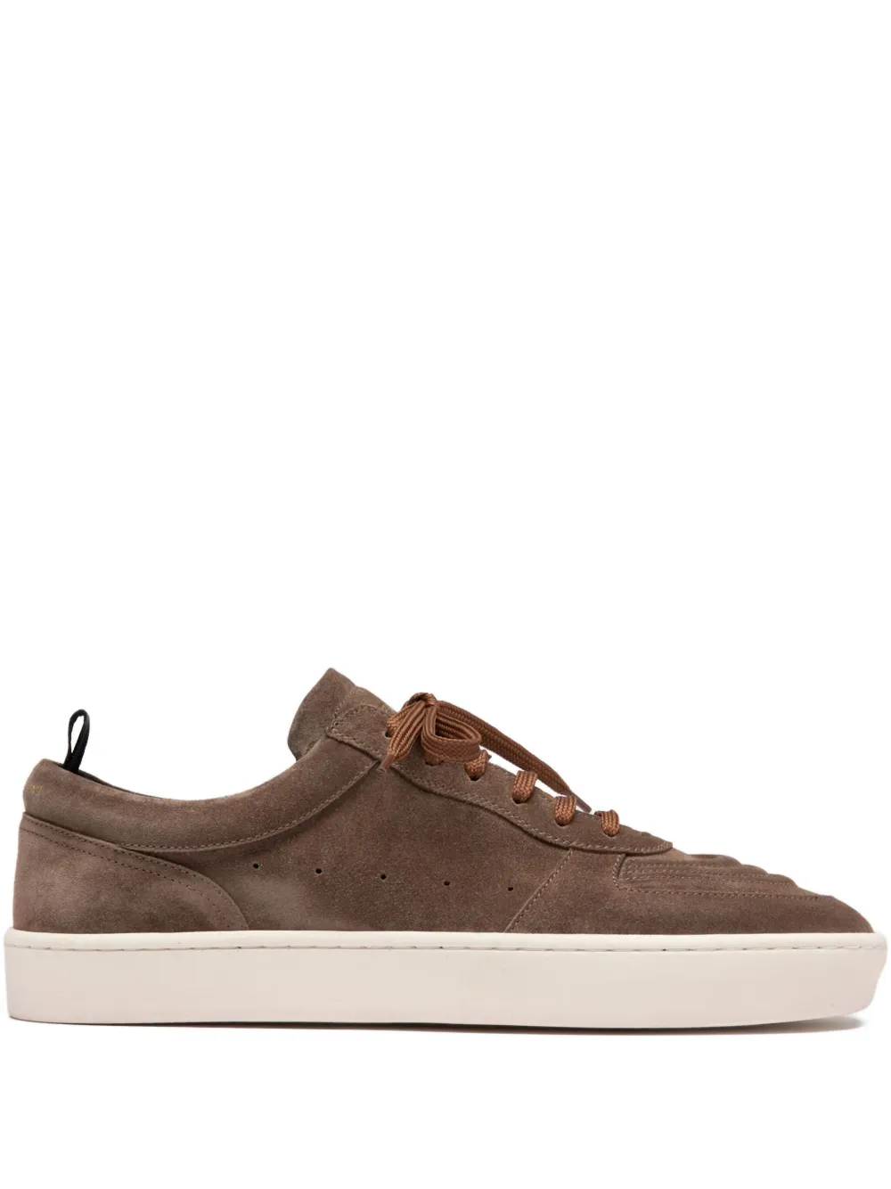 Officine Creative KRAB 001 suède leren sneakers Bruin
