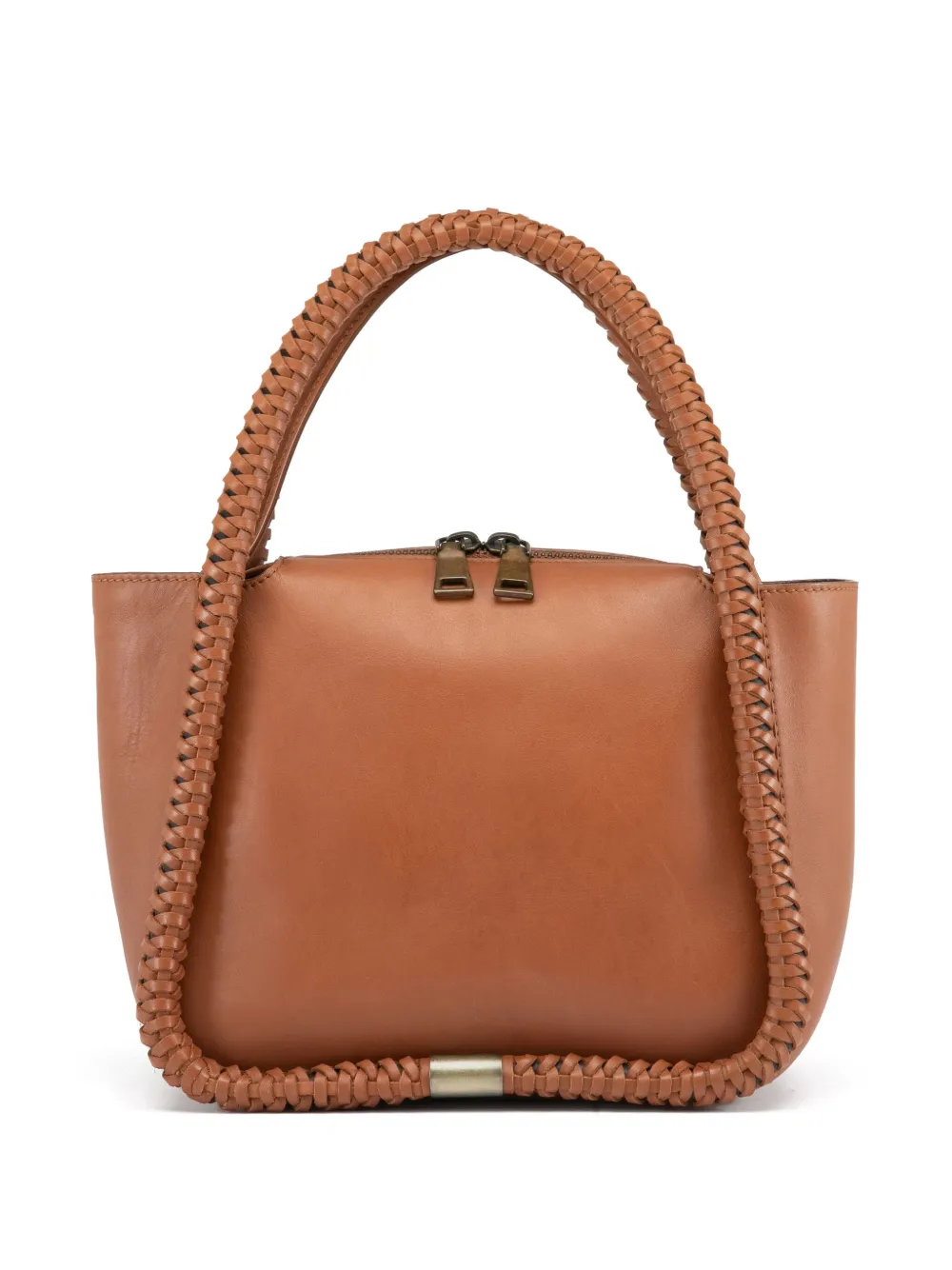 Officine Creative Cabala leather shoulder bag - Bruin