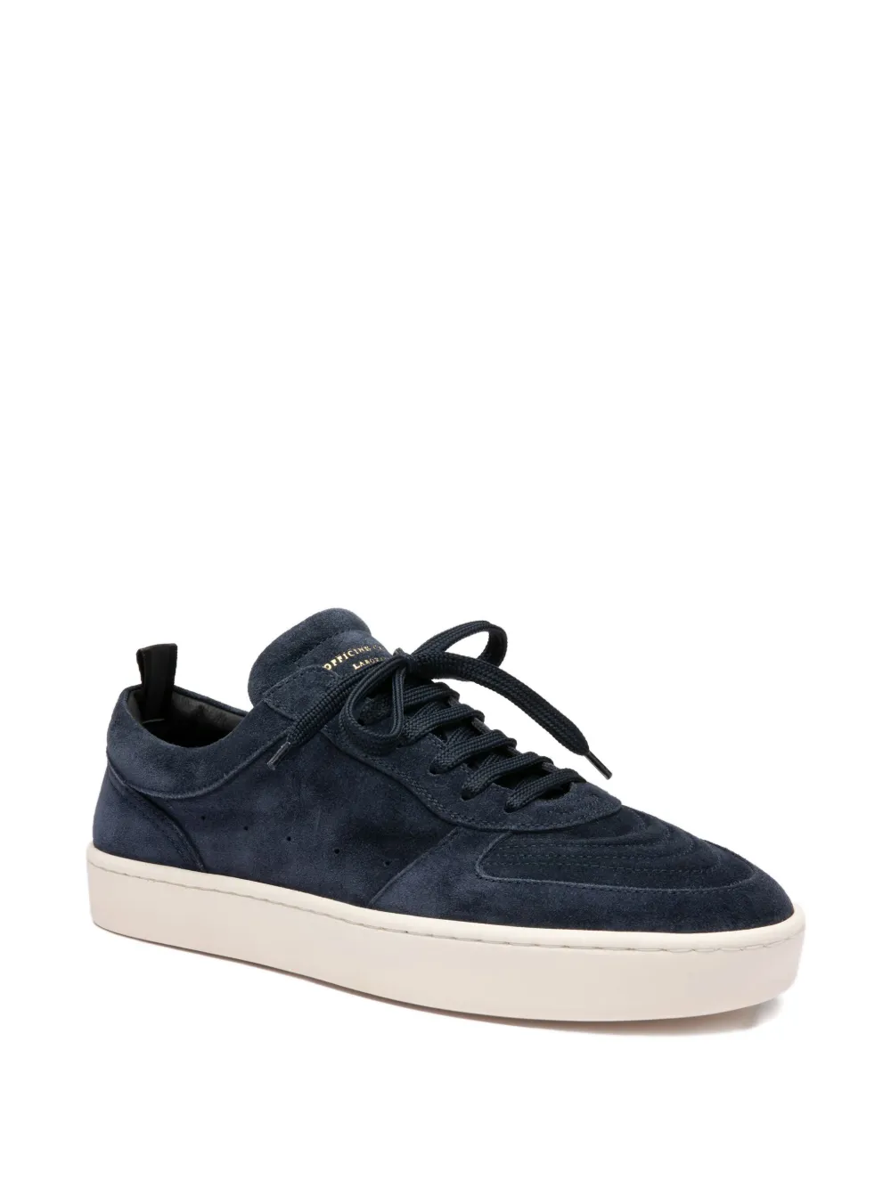 Officine Creative Krab suède leren sneakers Blauw