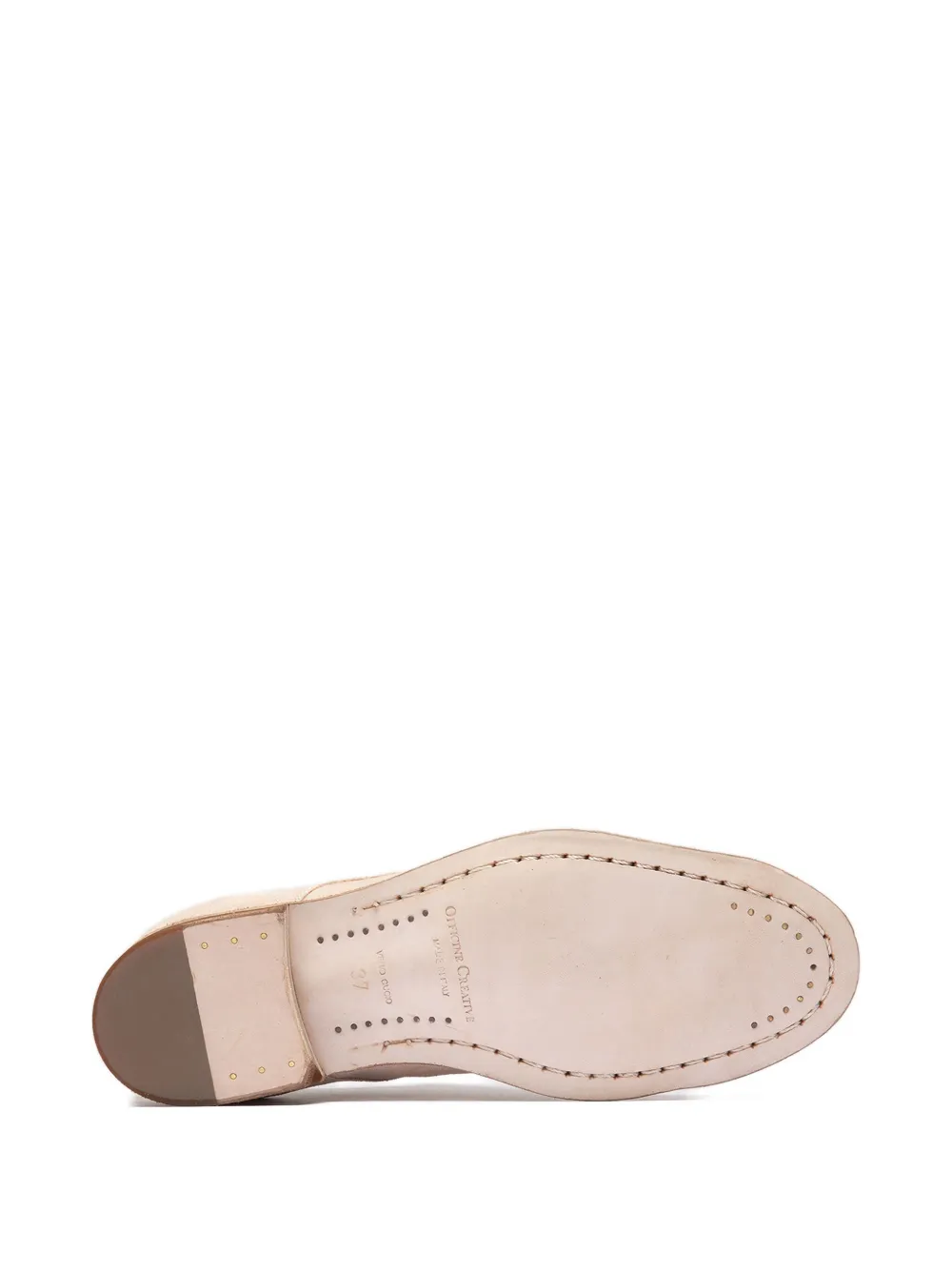 Officine Creative Suède loafers Beige