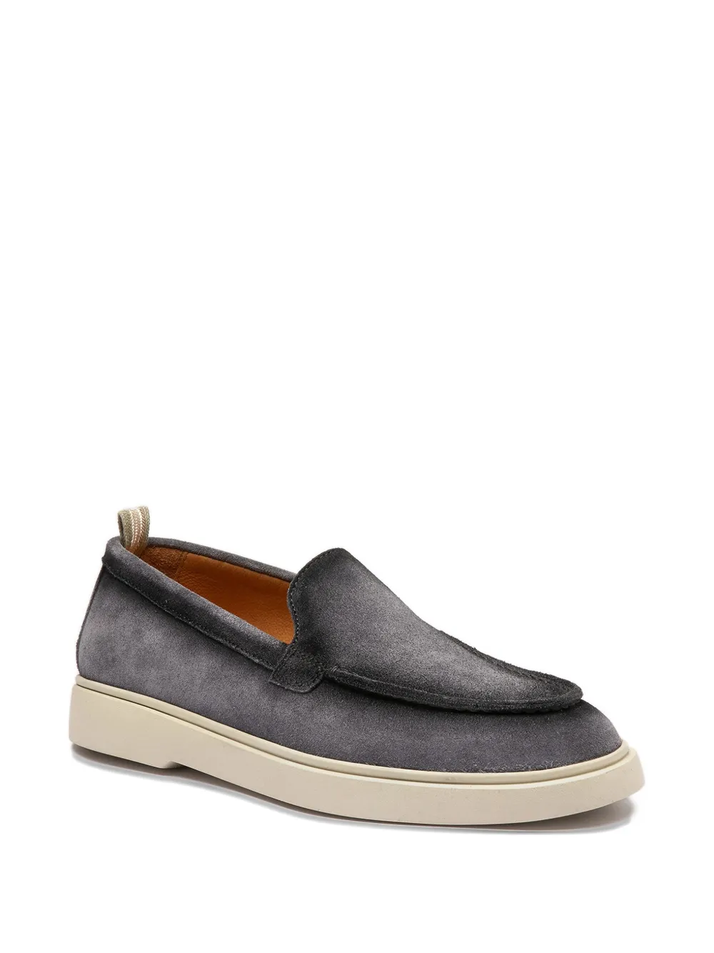 Officine Creative Bones 101 suède loafers Blauw