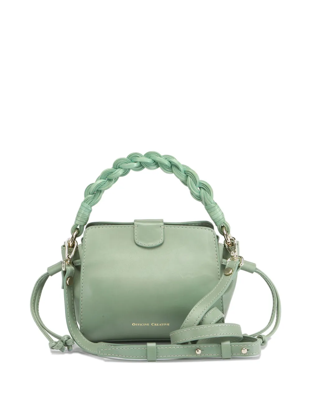 Officine Creative Nolita leather shoulder bag - Groen