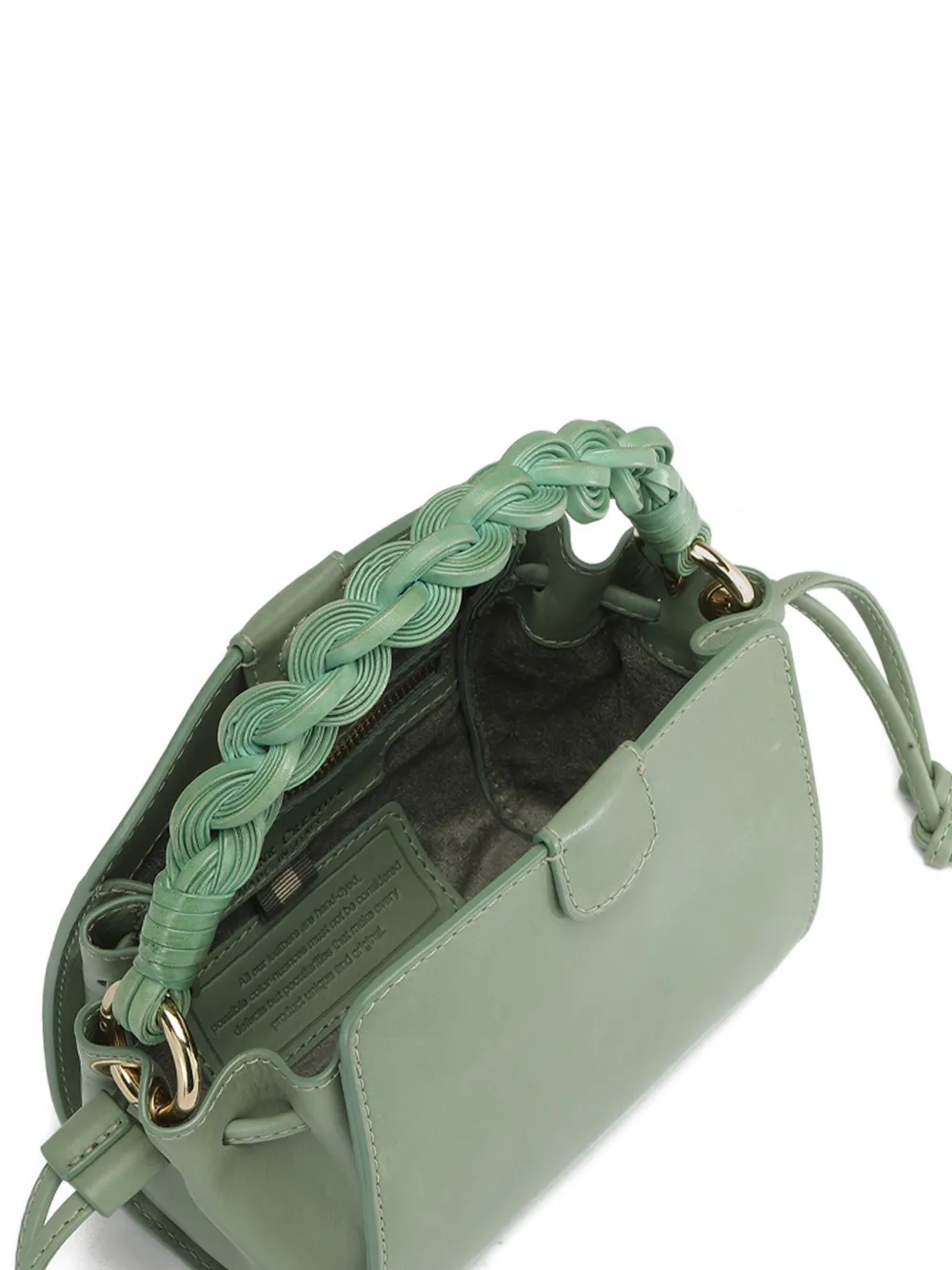 Officine Creative Nolita Leather Shoulder Bag In Green