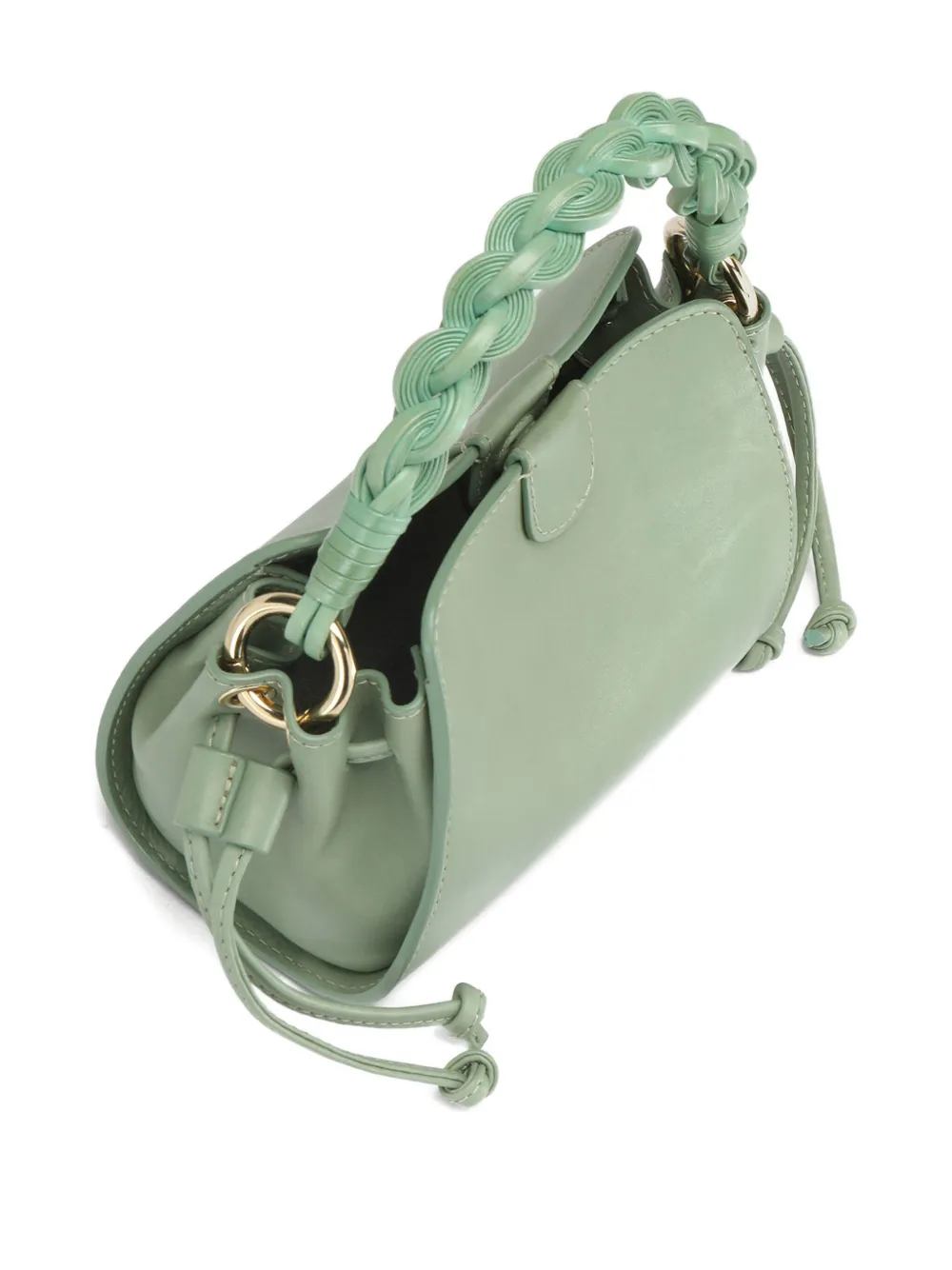 Officine Creative Nolita Leather Shoulder Bag In Green