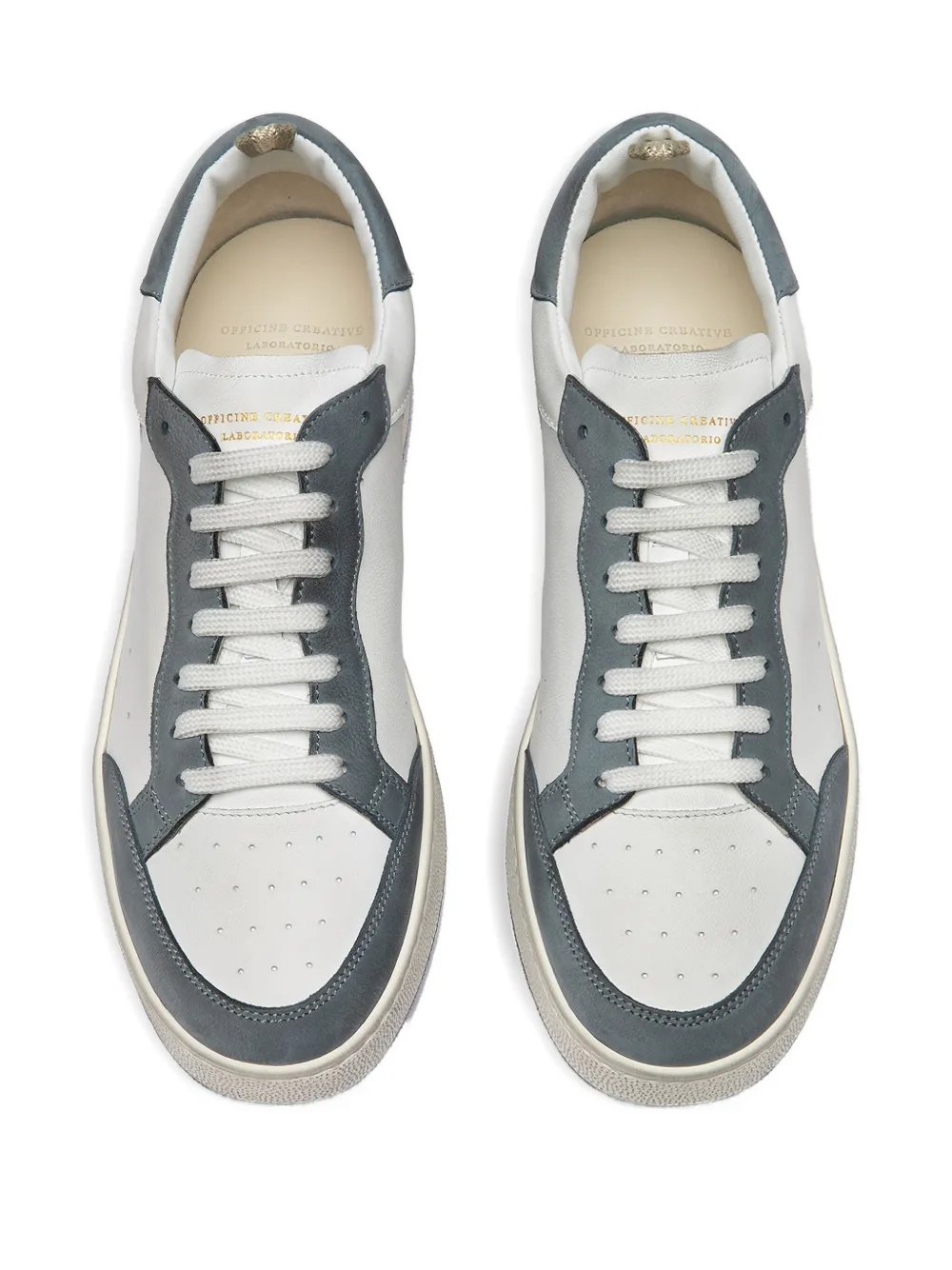 Officine Creative Leren sneakers Wit