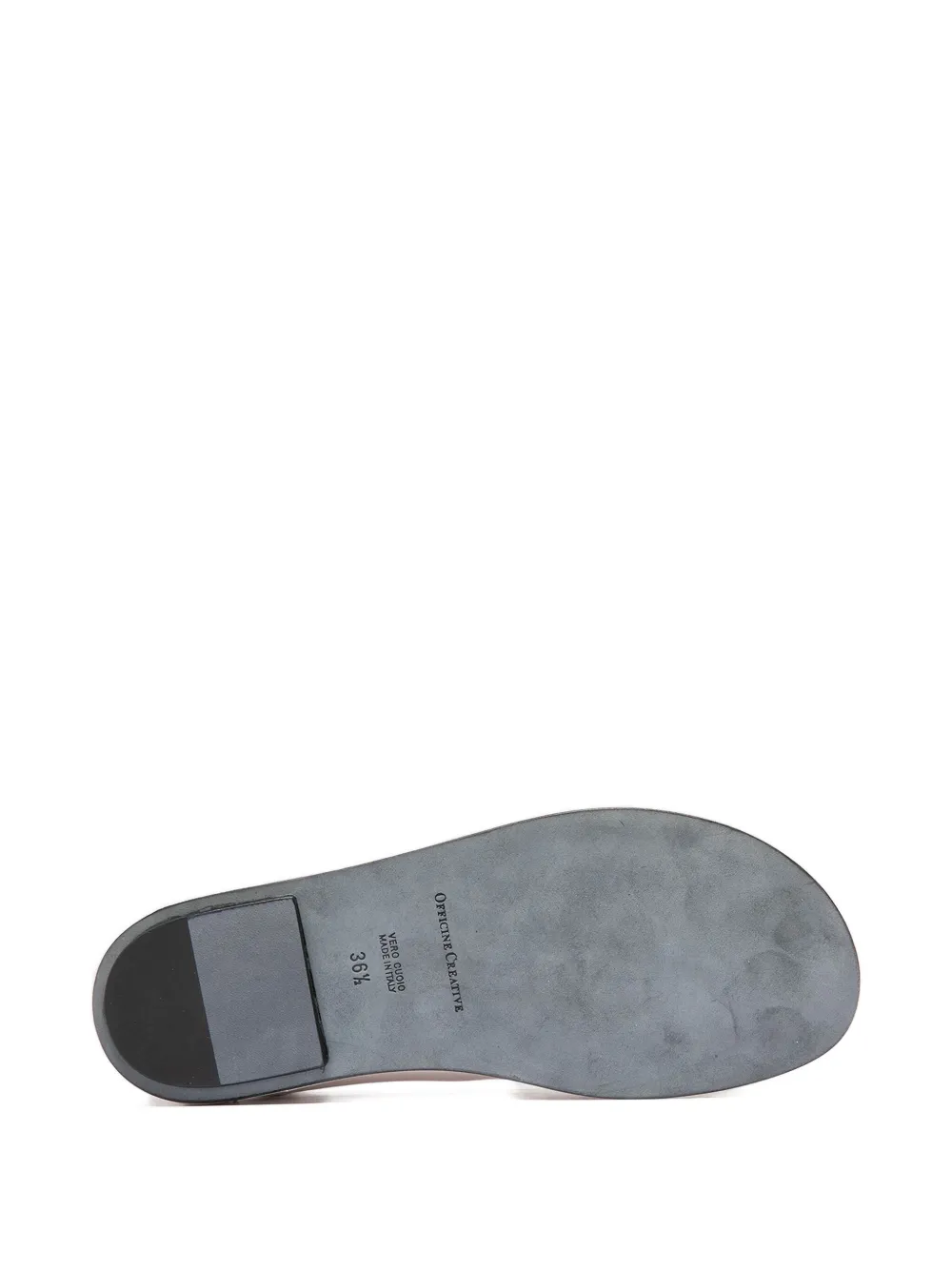 Officine Creative Zip-detail Leather Loafers In White