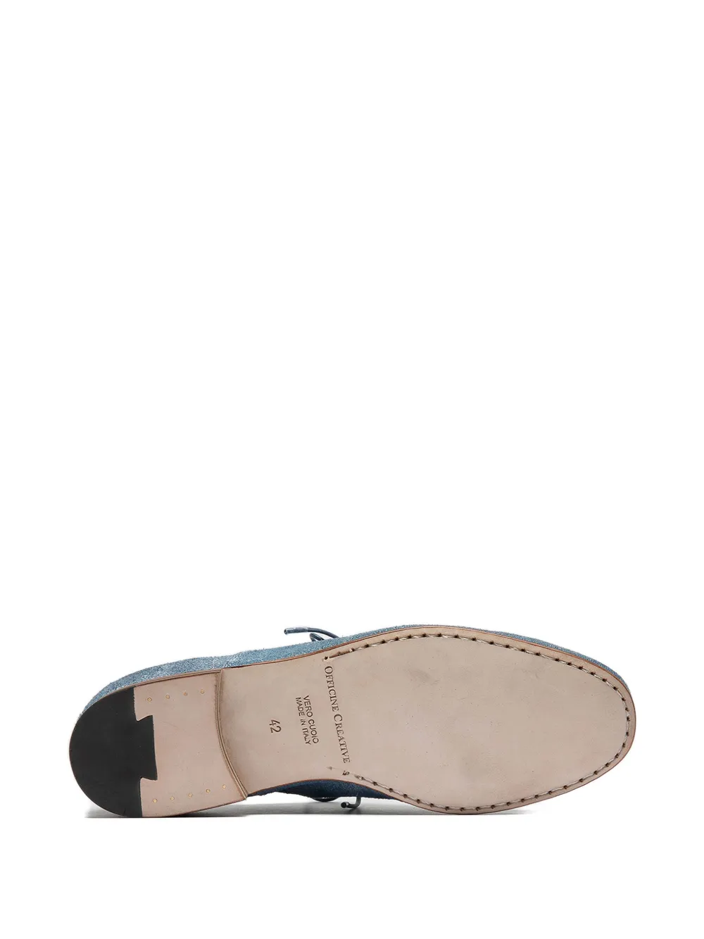 Officine Creative Oxford schoenen met ronde neus Blauw