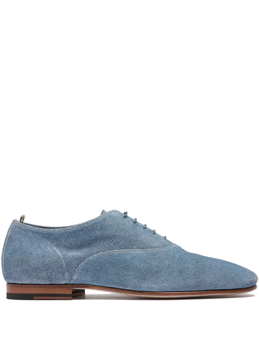 Officine Creative almond-toe lace-up oxford shoes Blauw