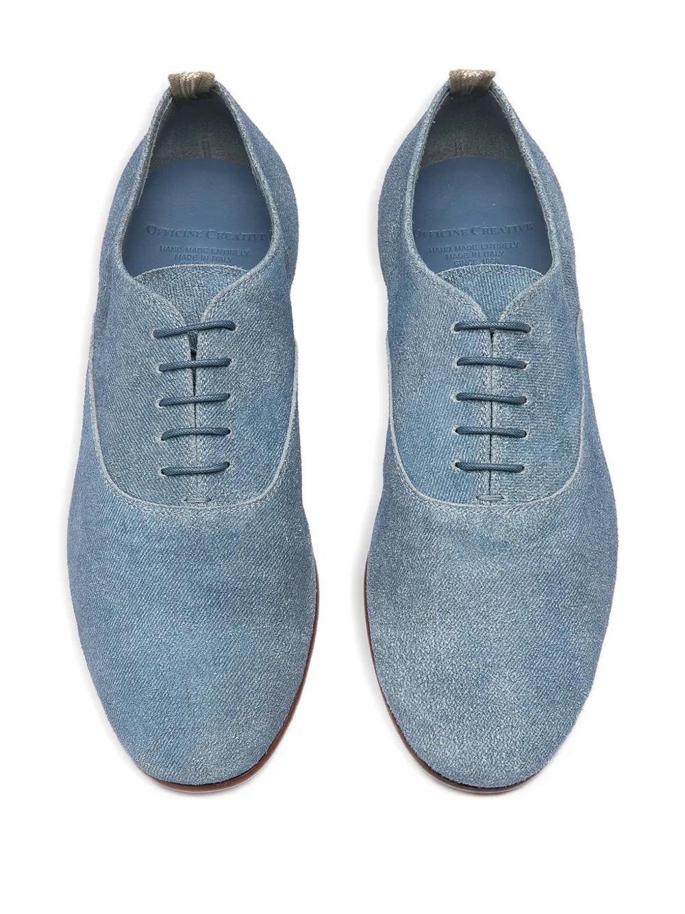Officine Creative Oxford schoenen met ronde neus Blauw